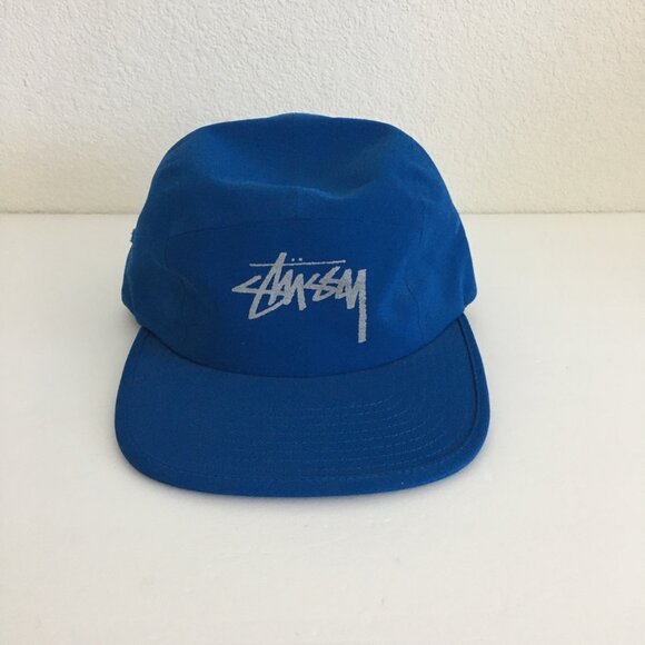 Stussy Streetwear Blue Cap Sample Model One Size - Picture 1 of 9